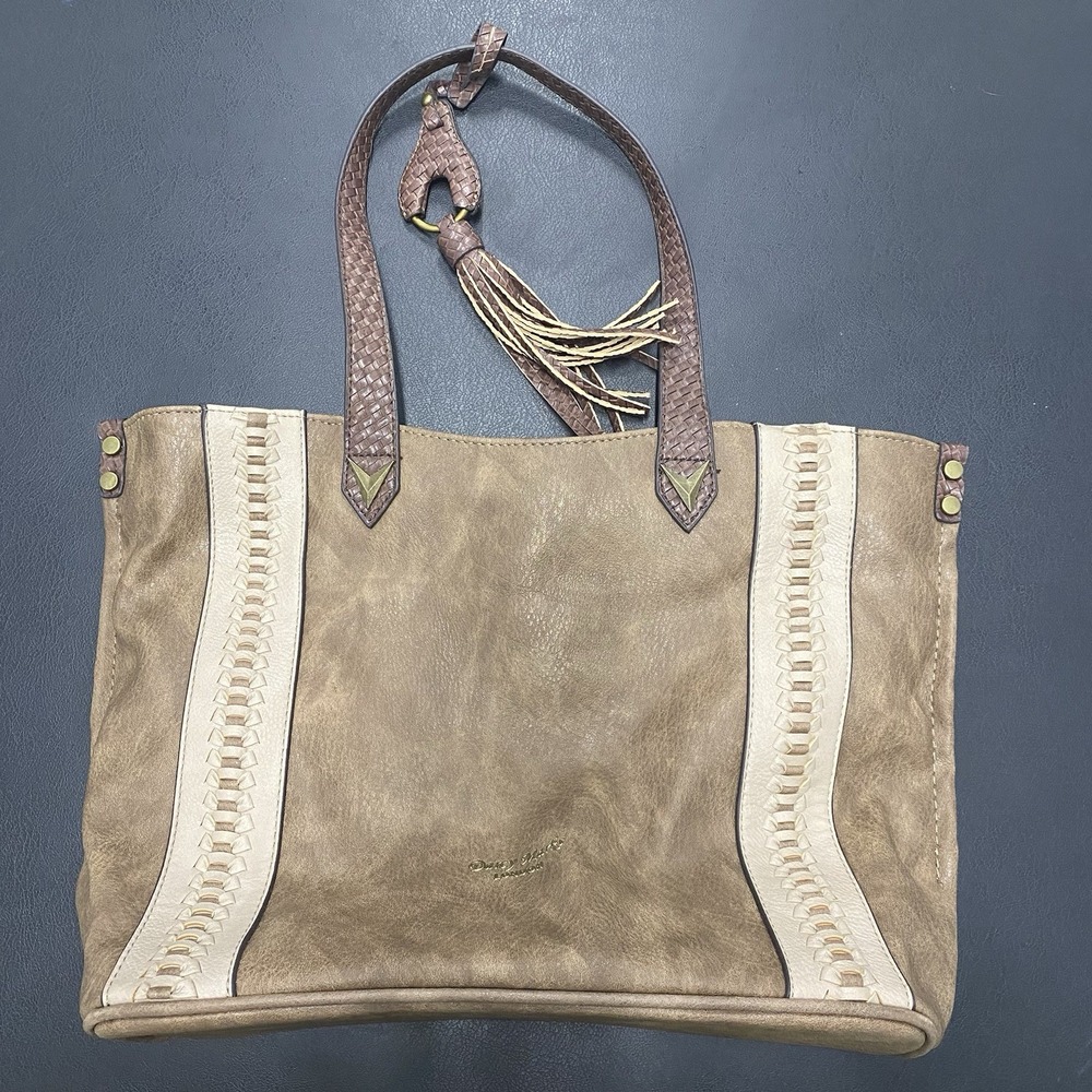 Darcy Marks London‎ Leather Tote Medium 16x12 Brown Purse Shoulder Bag